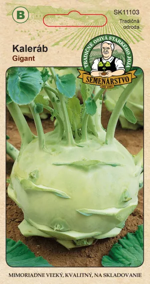 Kaleráb GIGANT neskorý 1,5g - Semenárstvo