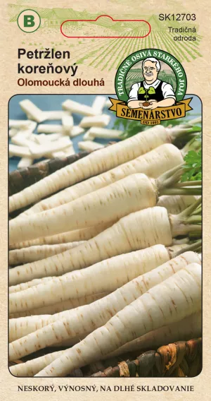 Petržlen koreňový OLOMOUSKÁ DLOUHA 5g  - Semenárstvo