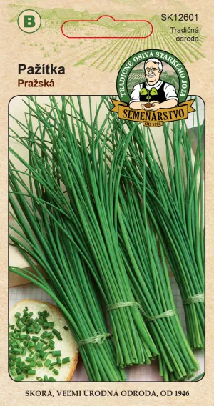 Pažitka PRAŽSKÁ 3g  - Semenárstvo