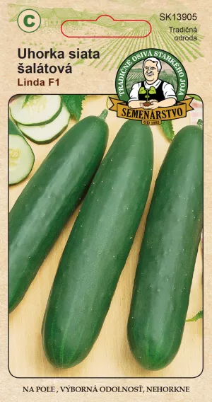 Uhorka siata šalátova  LINDA 1,5g - Semenarstvo